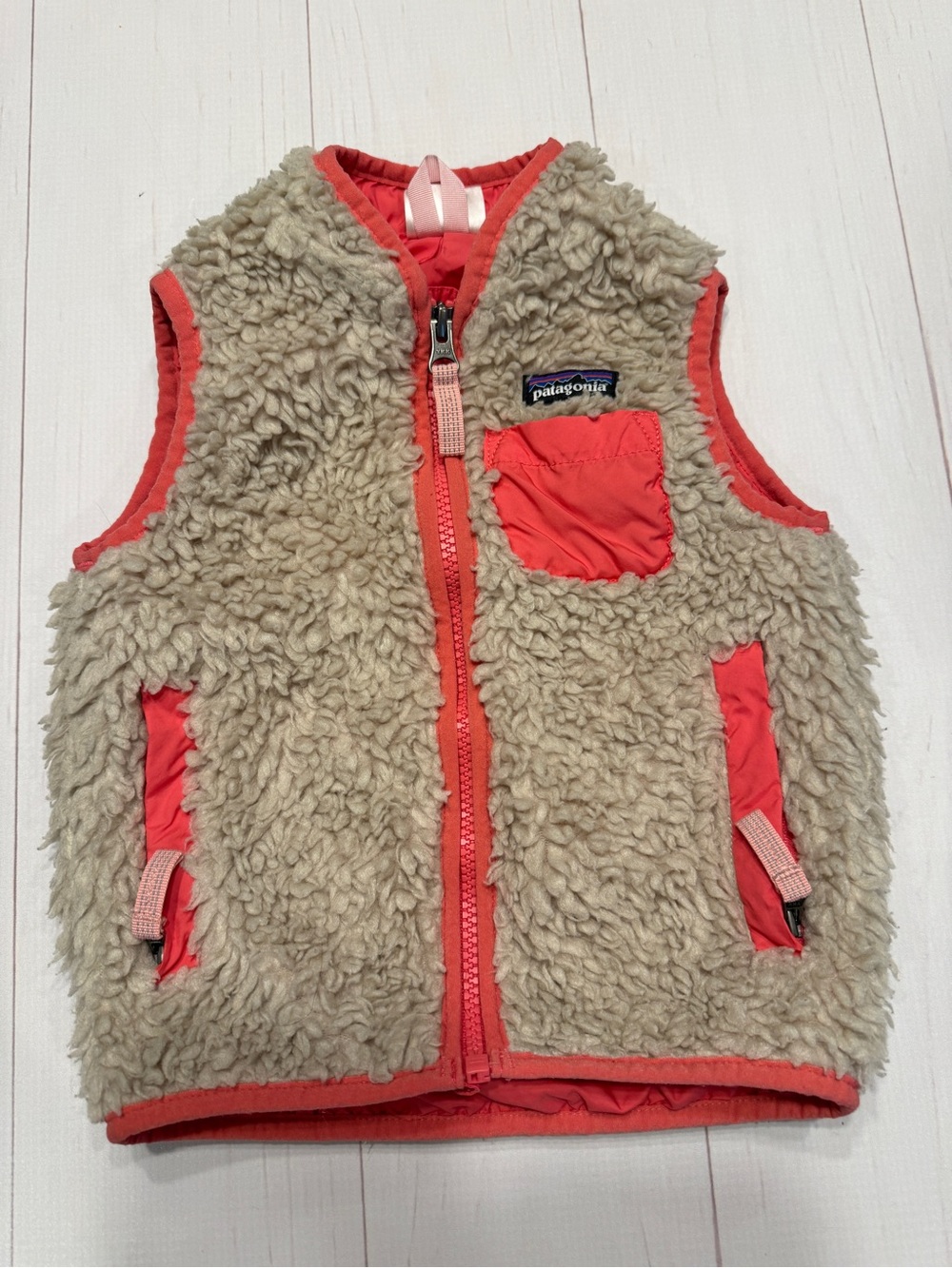 Patagonia Baby Retro-X® Vest sunlit pink Size 2t
